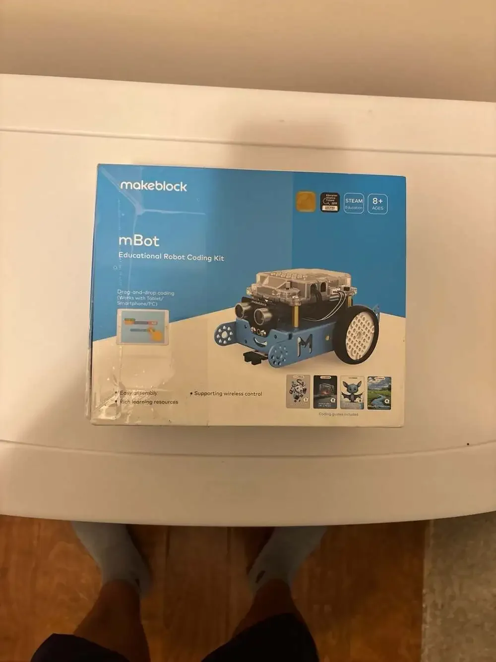 Makeblock mBot V1.2 Bluetooth Educational Robot Coding Kit - Blue - Picture 1 of 8